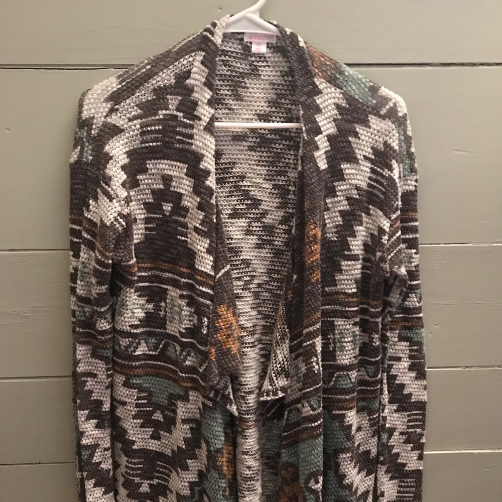 Aztec cardigan